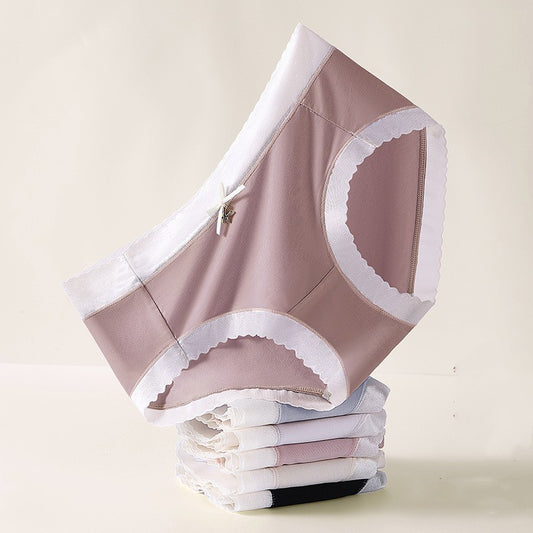 Women’s Cotton Brief Panties 6-Pack | Soft Everyday Wear – Velora Collection
