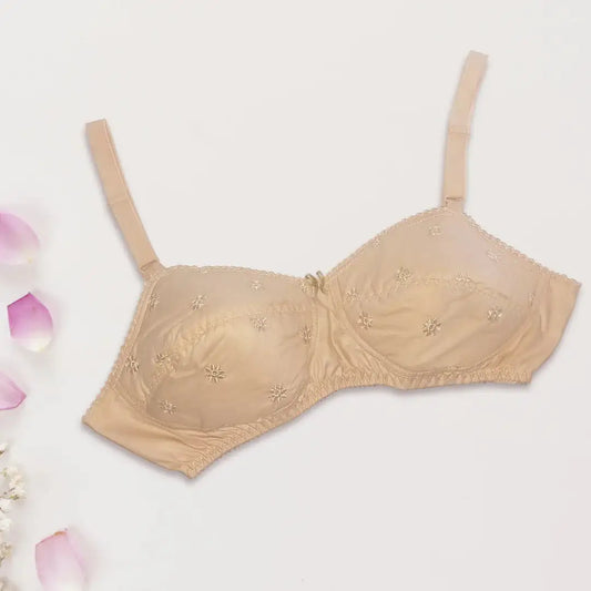 Women’s Cotton Padded Bra | Soft Supportive Everyday Bra – Velora Collection