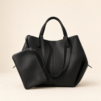 Women's Pleated Shoulder Tote Bag | Stylish Everyday Tote , Velora Collection VC-048