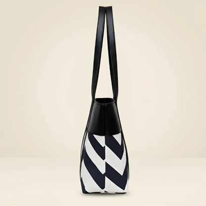 Women’s Chevron Tote Bag | Stylish Shoulder Purse – Velora Collection VC-061