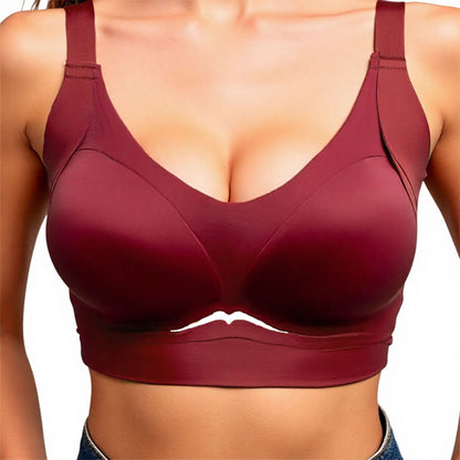 Women’s Burgundy Full Coverage Padded Bra – Comfortable Everyday Support