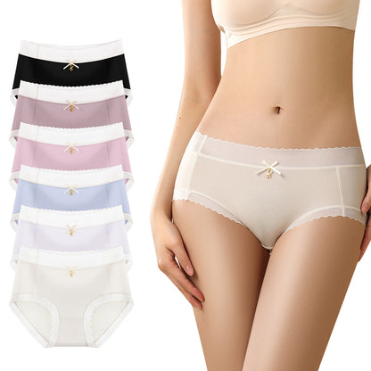 Women’s Cotton Brief Panties 6-Pack | Soft Everyday Wear – Velora Collection