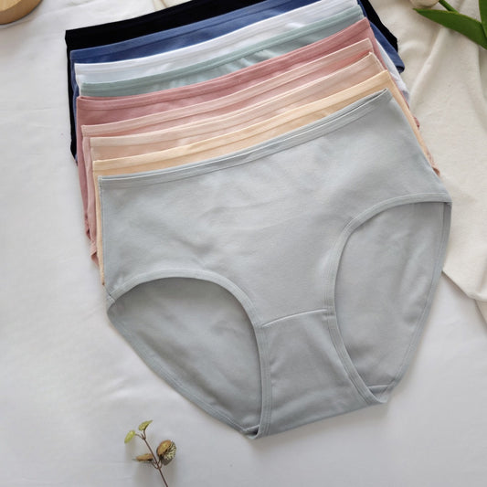Women’s Cotton Brief Panties | Soft High Coverage – Velora Collection