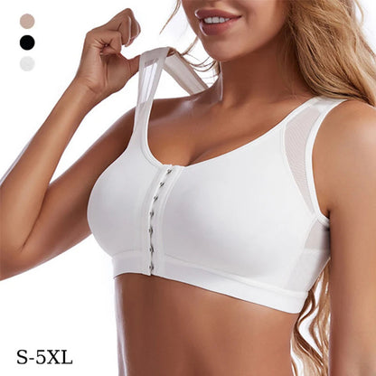 Women’s Front Closure Support Bra – Comfortable Everyday Bra