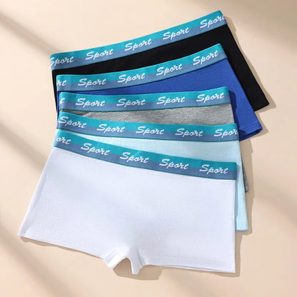 Men’s Cotton Boxer Briefs 5-Pack | Stretch Comfort Underwear | Velora Collection