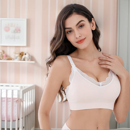 Women’s Lace Nursing Bra | Seamless Maternity Bra – Velora Collection