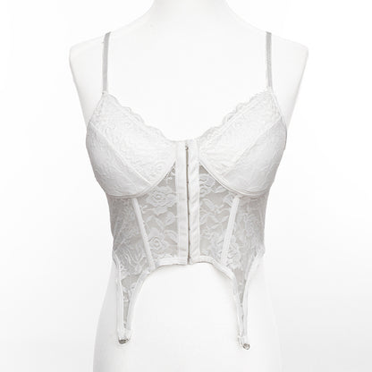 Women’s Lace Bustier Corset Top | Elegant Floral Lingerie – Velora Collection