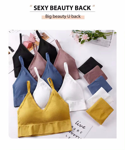 Seamless Cami Bra & Brief Set | Comfortable Everyday Lingerie – Velora Collection