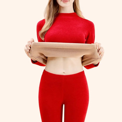 Women's Thermal 2-Piece Set | Full Sleeve Top & Matching Trouser for Winters