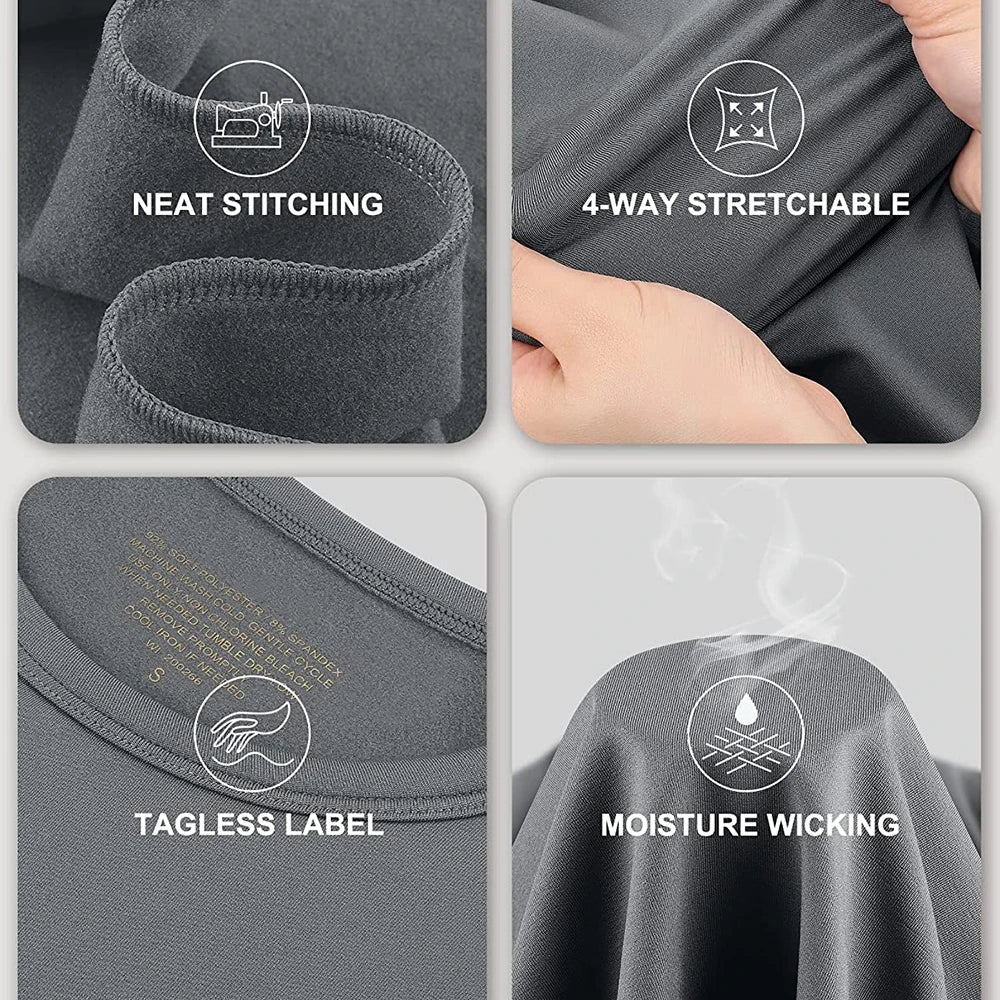 Women’s Thermal Underwear Set | Long Sleeve & Leggings | Velora Collection