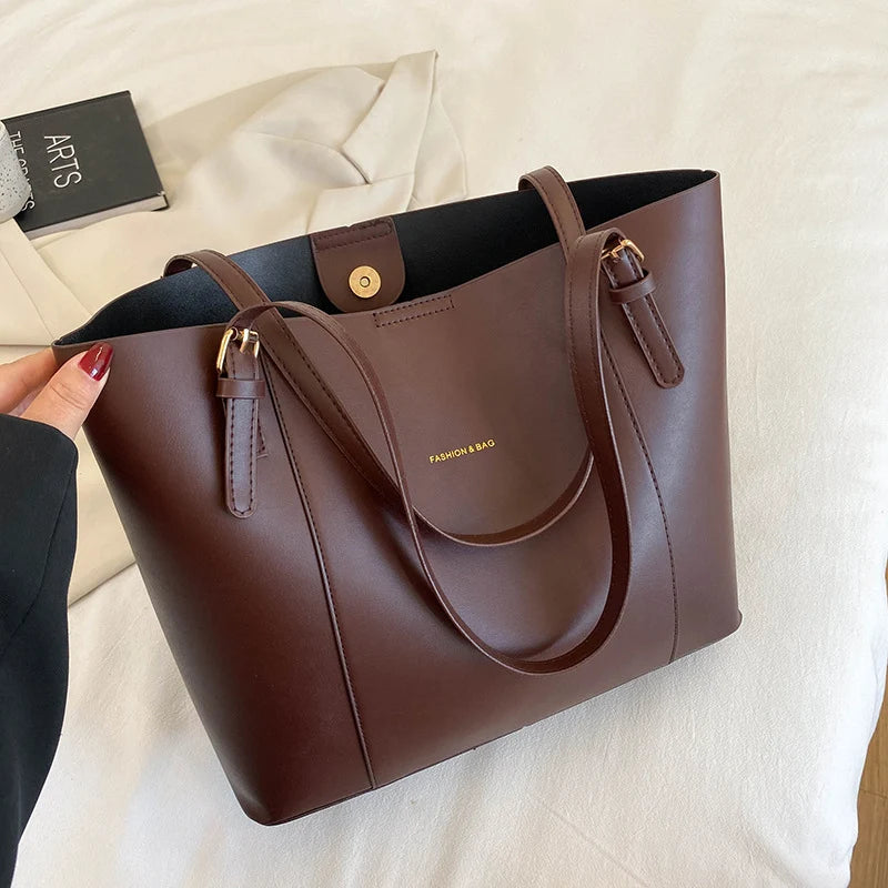Women’s Large Tote Bag | Elegant Shoulder Handbag – Velora Collection VC-059