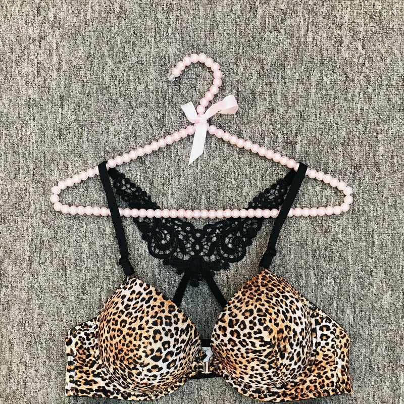 Leopard Print Bra for Women | Padded Push Up Lingerie Bra – Velora Collection