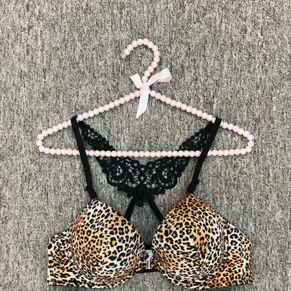 Leopard Print Bra for Women | Padded Push Up Lingerie Bra – Velora Collection