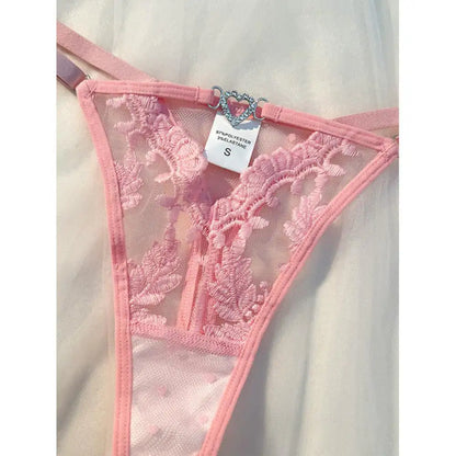 Women’s Lace Bra & Panty Set | Elegant Floral Lingerie – Velora Collection