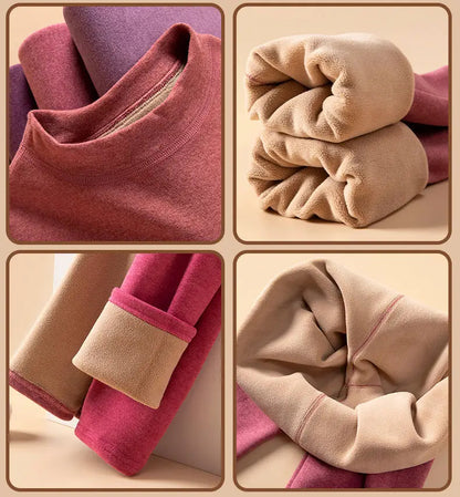 Women's Thermal 2-Piece Set | Full Sleeve Top & Matching Trouser for Winters