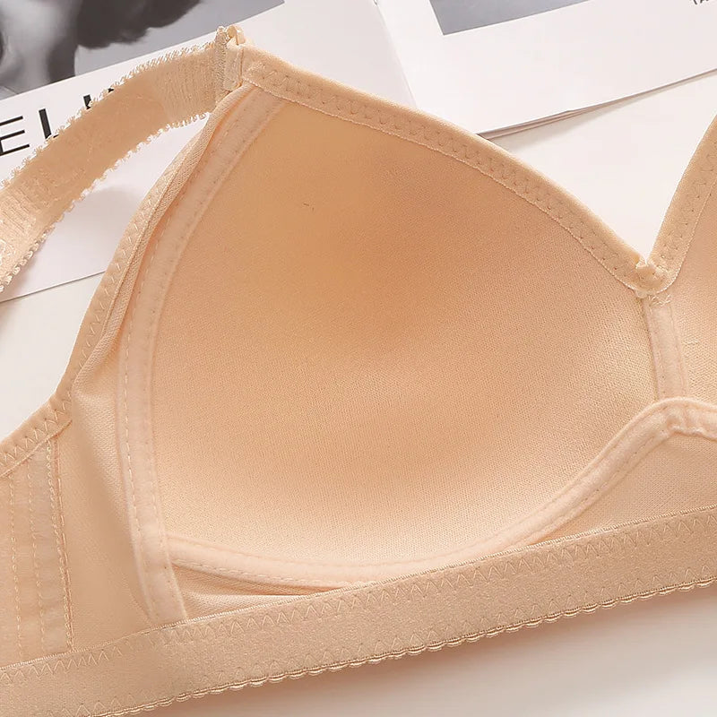 Women's Elegant Lace Embroidered Bra – Soft, Stylish & Comfortable Everyday