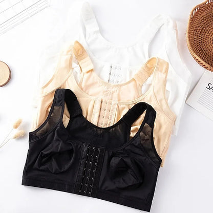 Women’s Front Closure Support Bra – Comfortable Everyday Bra