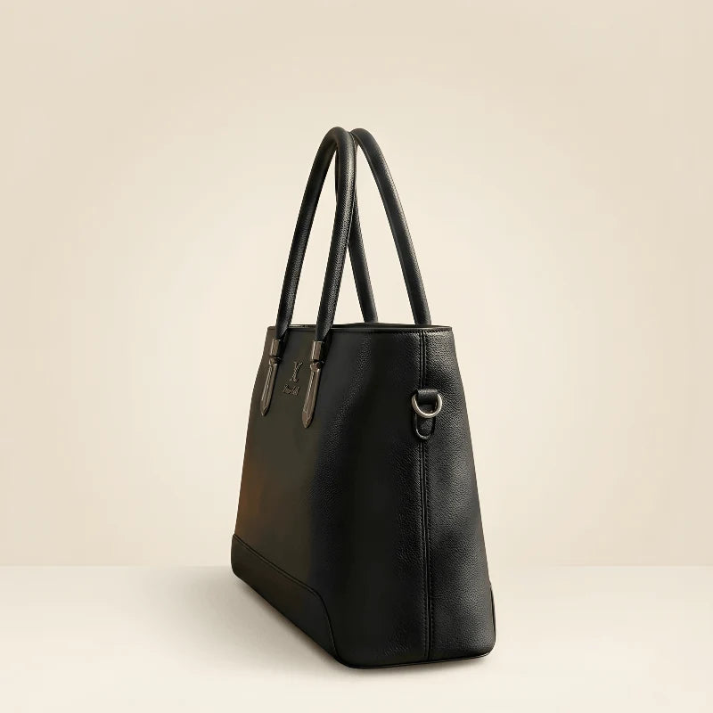 Women’s Leather Tote Handbag | Elegant Large Shoulder Bag | Velora Collection