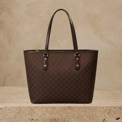 Women’s Patterned Tote Handbag | Elegant Shoulder Bag – Velora Collection VC-036