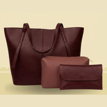 Women’s Tote Bag & Clutch Set | Stylish Handbag – Velora Collection VC-054