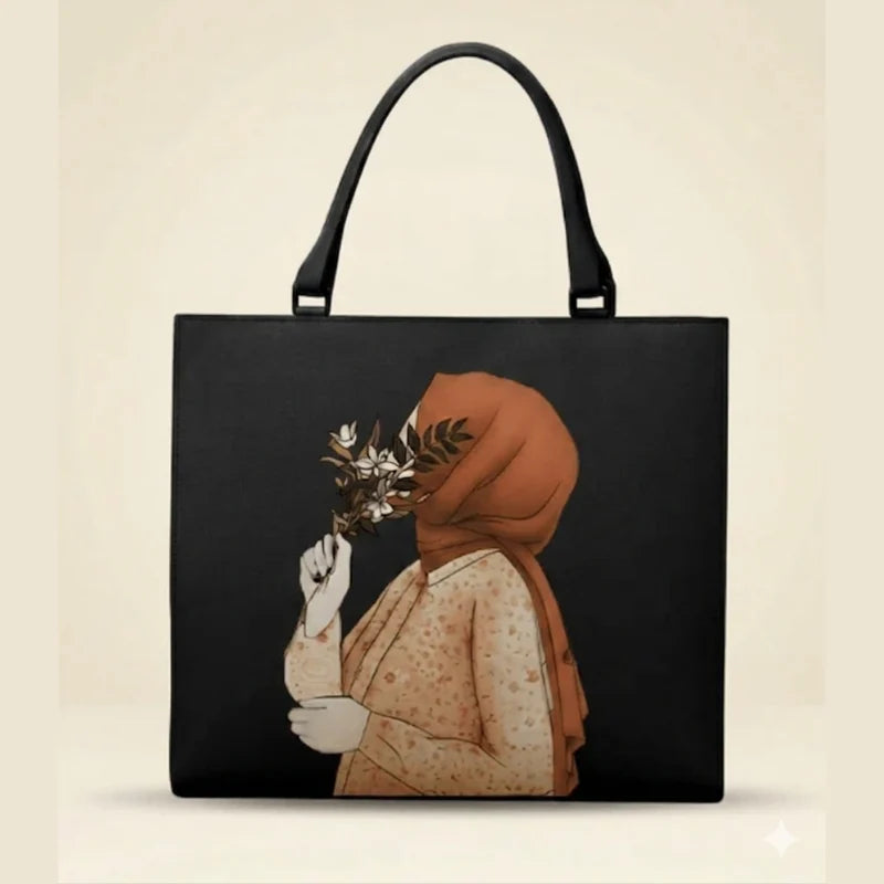 Women’s Printed Tote Bag | Stylish Large Shoulder Handbag | Velora Collection