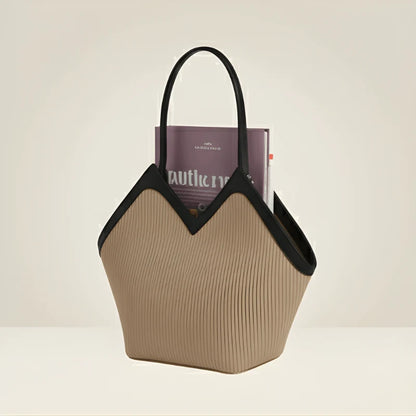 Women’s Pleated Shoulder Tote Bag | Stylish Handbag – Velora Collection VC-045