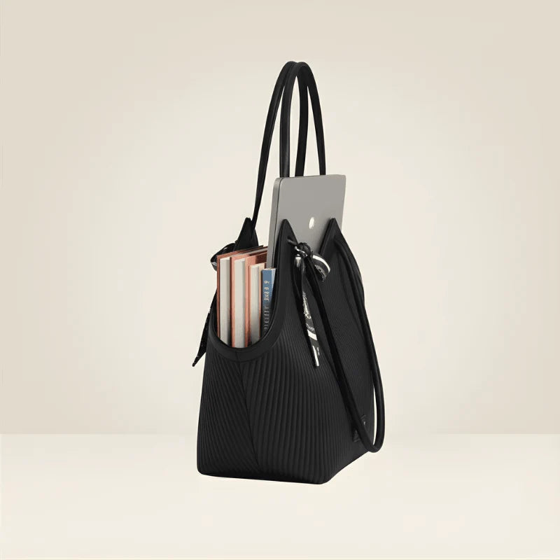 Women’s Pleated Shoulder Tote Bag | Stylish Handbag – Velora Collection VC-045