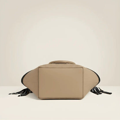 Women’s Pleated Shoulder Tote Bag | Stylish Handbag – Velora Collection VC-045