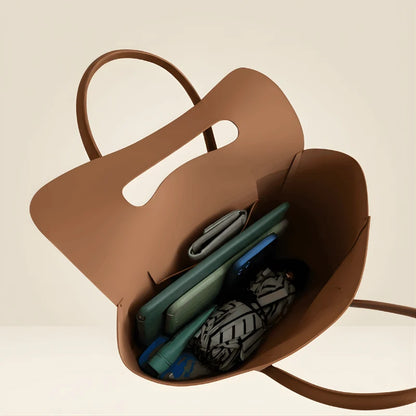 Women’s Leather Tote Bag | Elegant Shoulder Handbag – Velora Collection VC-066