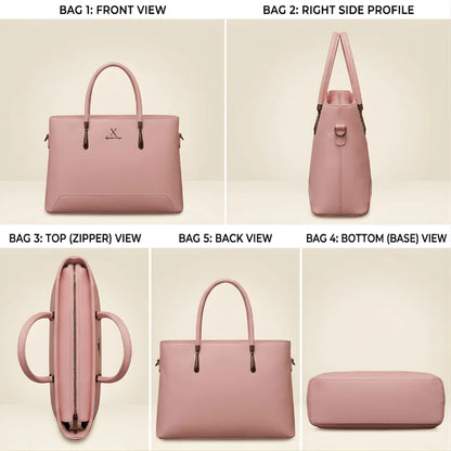 Women’s Leather Tote Handbag | Elegant Large Shoulder Bag | Velora Collection